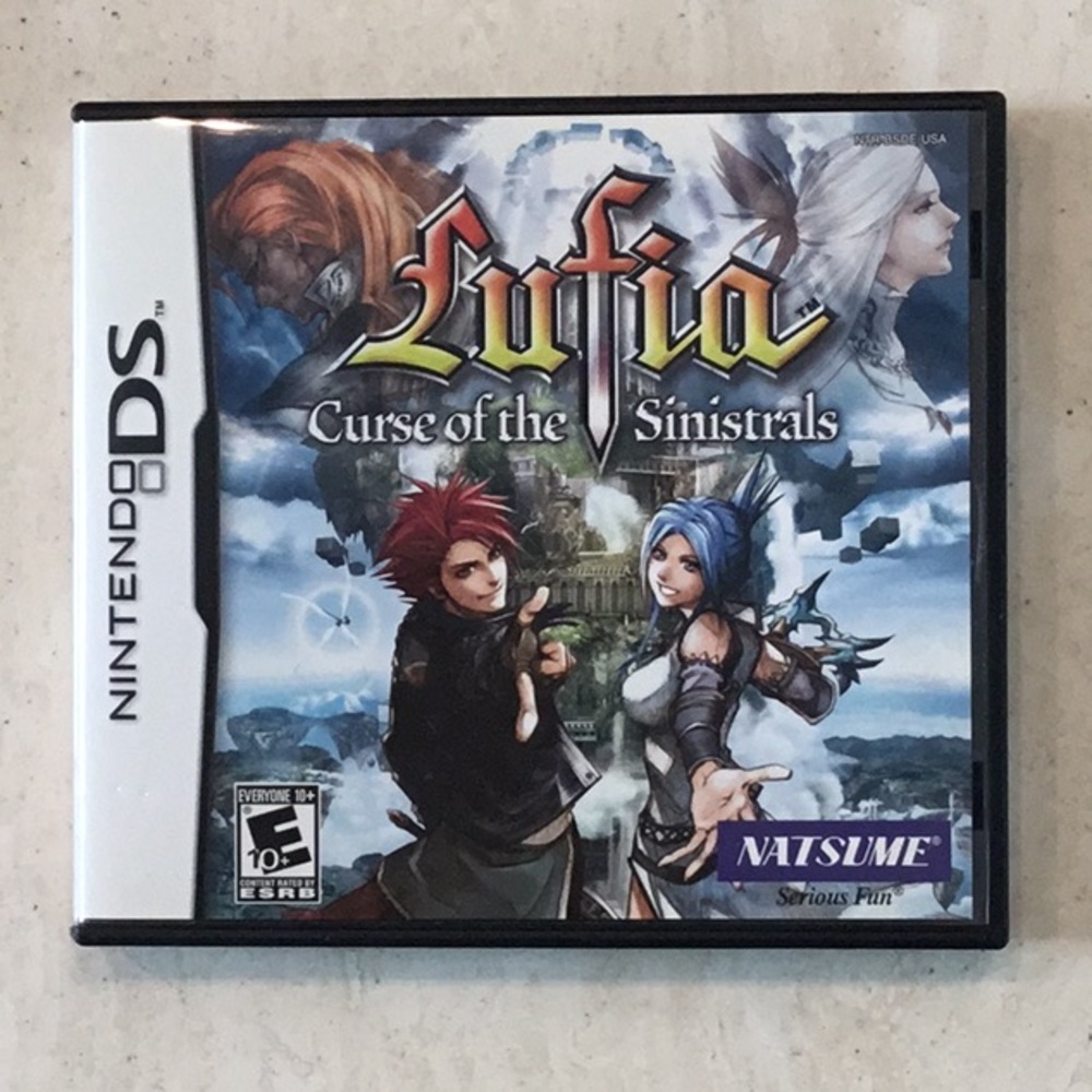 Lufia Curse Of The Sinistrals Nintendo DS Game